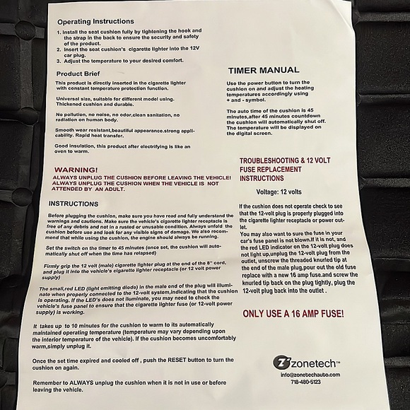 Heated Electric Vehicle Seats - Picture 3 of 3